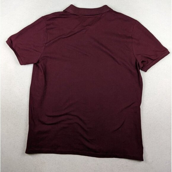 GAP - MEN'S MAROON RED SHORT SLEEVE POLO SHIRT - SIZE XL - Picture 6 of 7